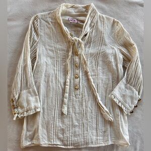 Y2K Juicy Couture Boho Shirt Size 6